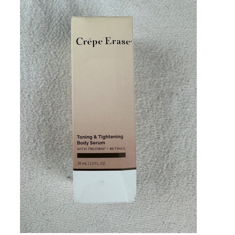 Crepe Erase Toning & Tightening Body Serum Trufirm + Retinol 1.3oz SEALED MINI